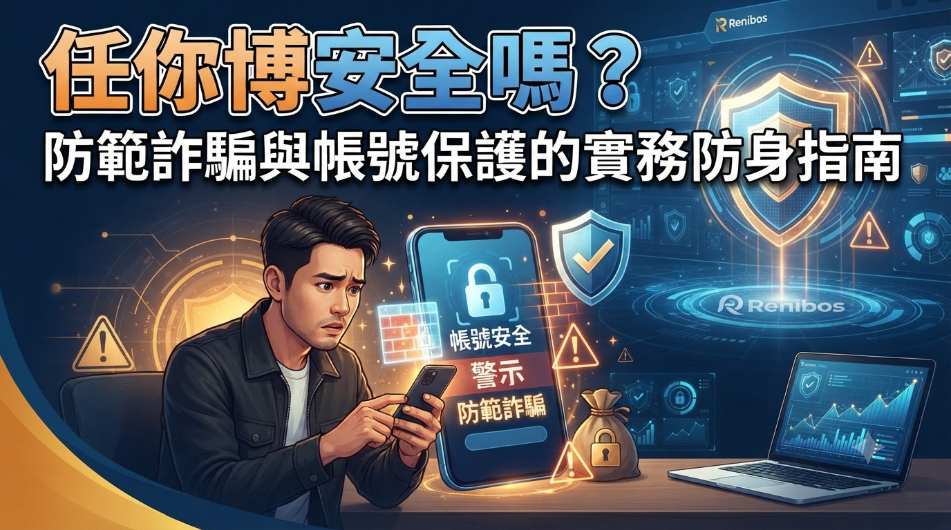 任你博安全嗎？防範詐騙與帳號保護的實務防身指南